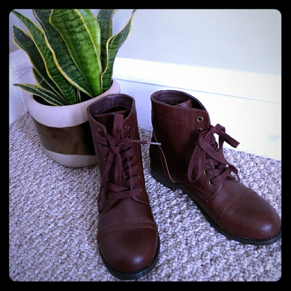 Rampage Vegan Leather Boots